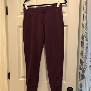 Burgundy Jogger Pants